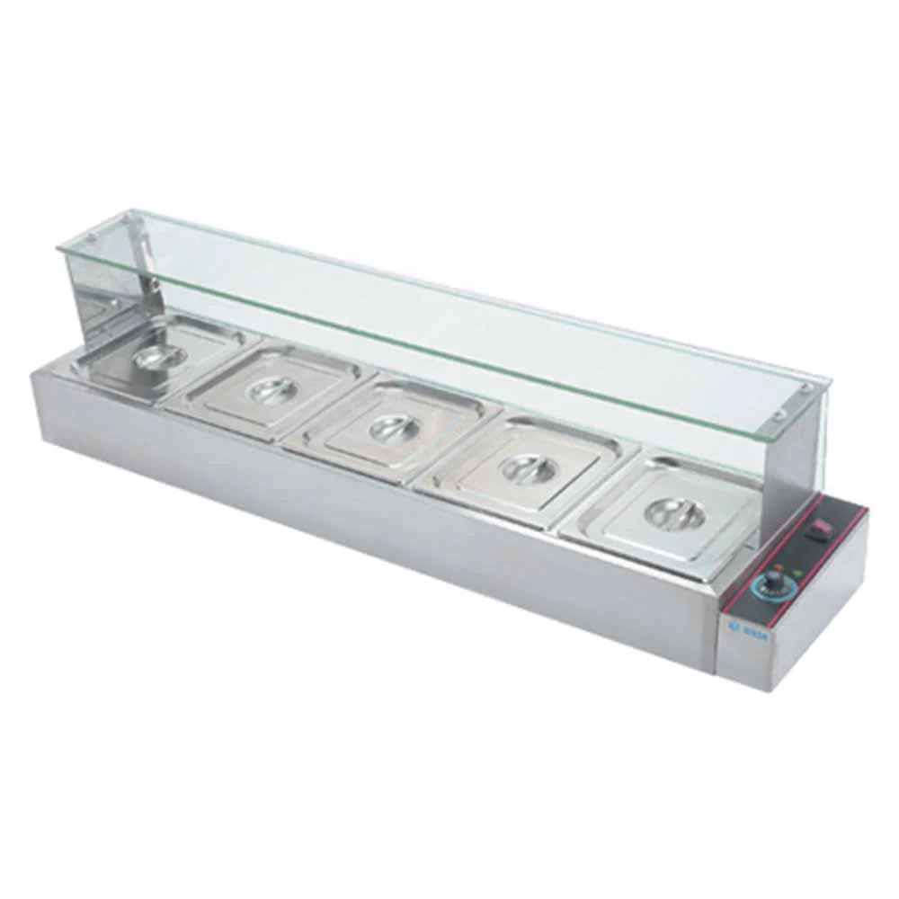 Baño maria eléctrico de 5 insertos Modelo BN-B24