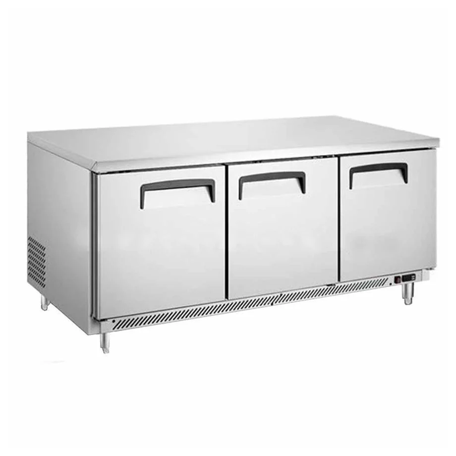 Mesa congelada de 3 puertas de 530 lts. Modelo UC-72F-3