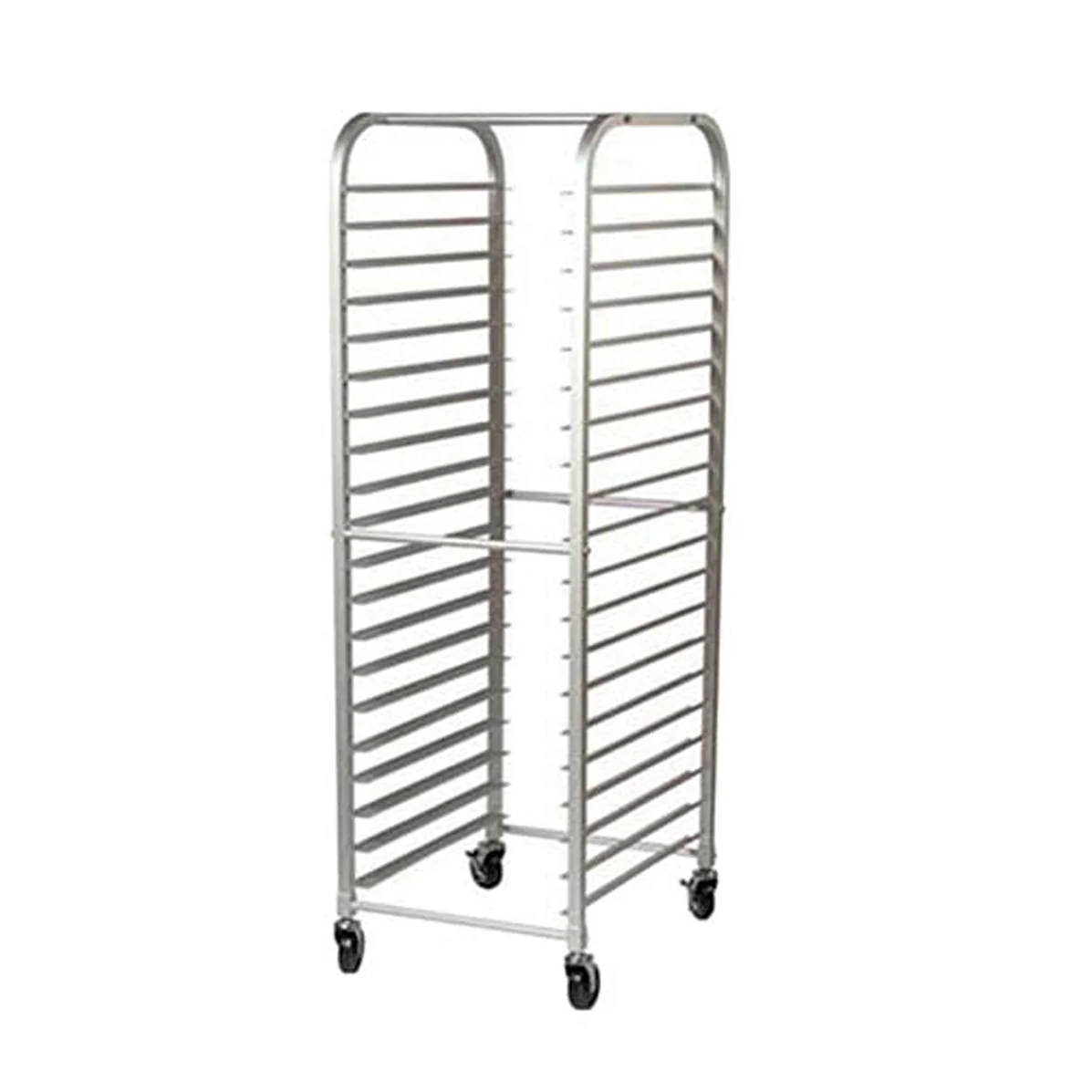 CARRO ESPIGUERO DE 20 CHAROLAS EN ALUMINIO MIGSA 6063-T5