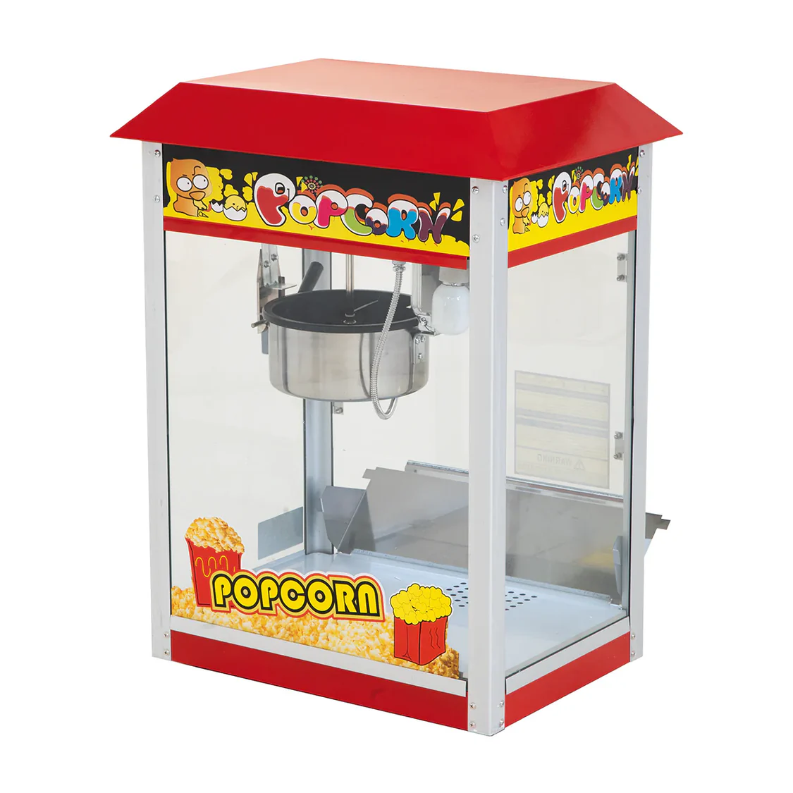 FABRICADORA DE PALOMITAS ELÉCTRICA DE 8 ONZAS (250 G) SKU: HP-BCA-01