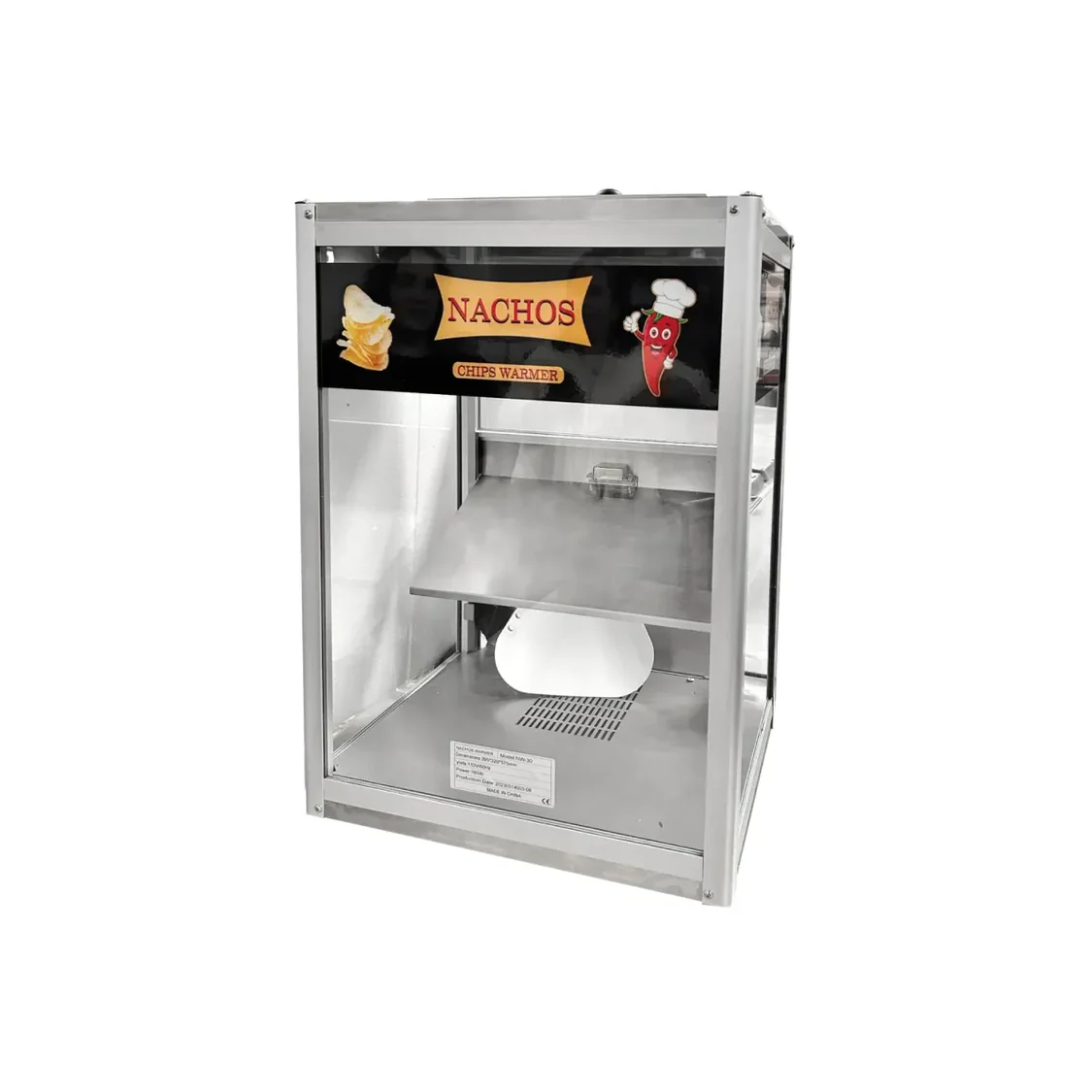 EXHIBIDOR Y CALENTADOR DE NACHOS SKU: NW-30