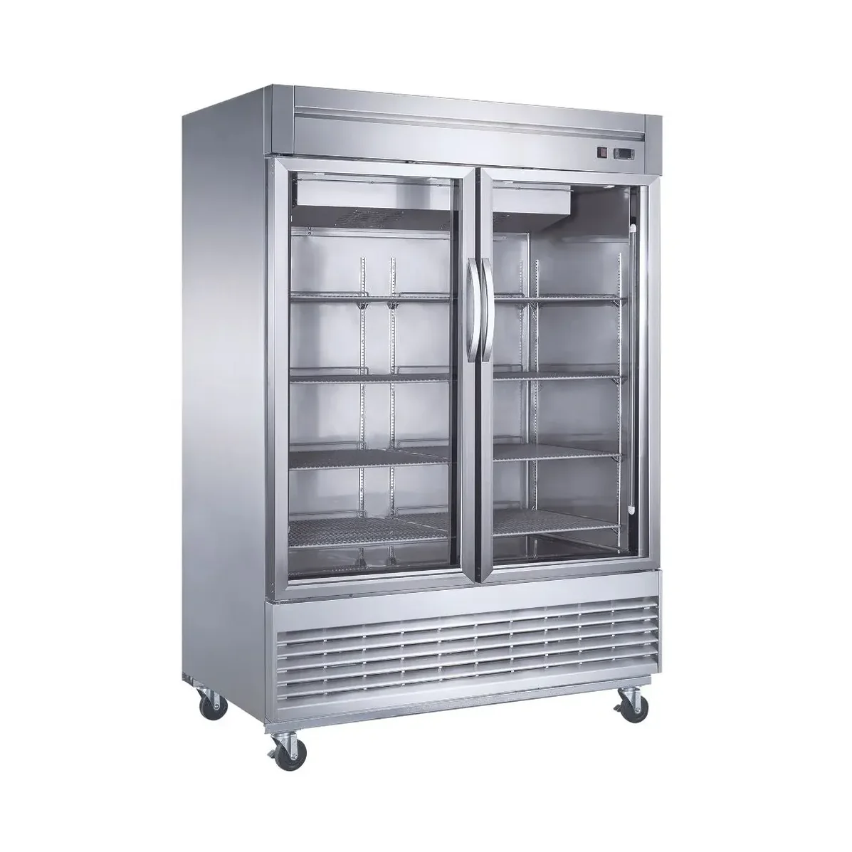 REFRIGERADOR VERTICAL PUERTAS DE CRISTAL MIGSA UR-54C-2G