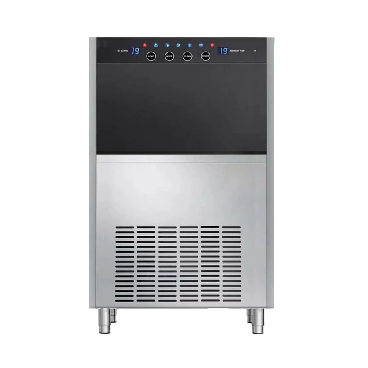 MÁQUINA FABRICADORA DE HIELO FRAPPE DE 100 KG SKU: ZBX-100